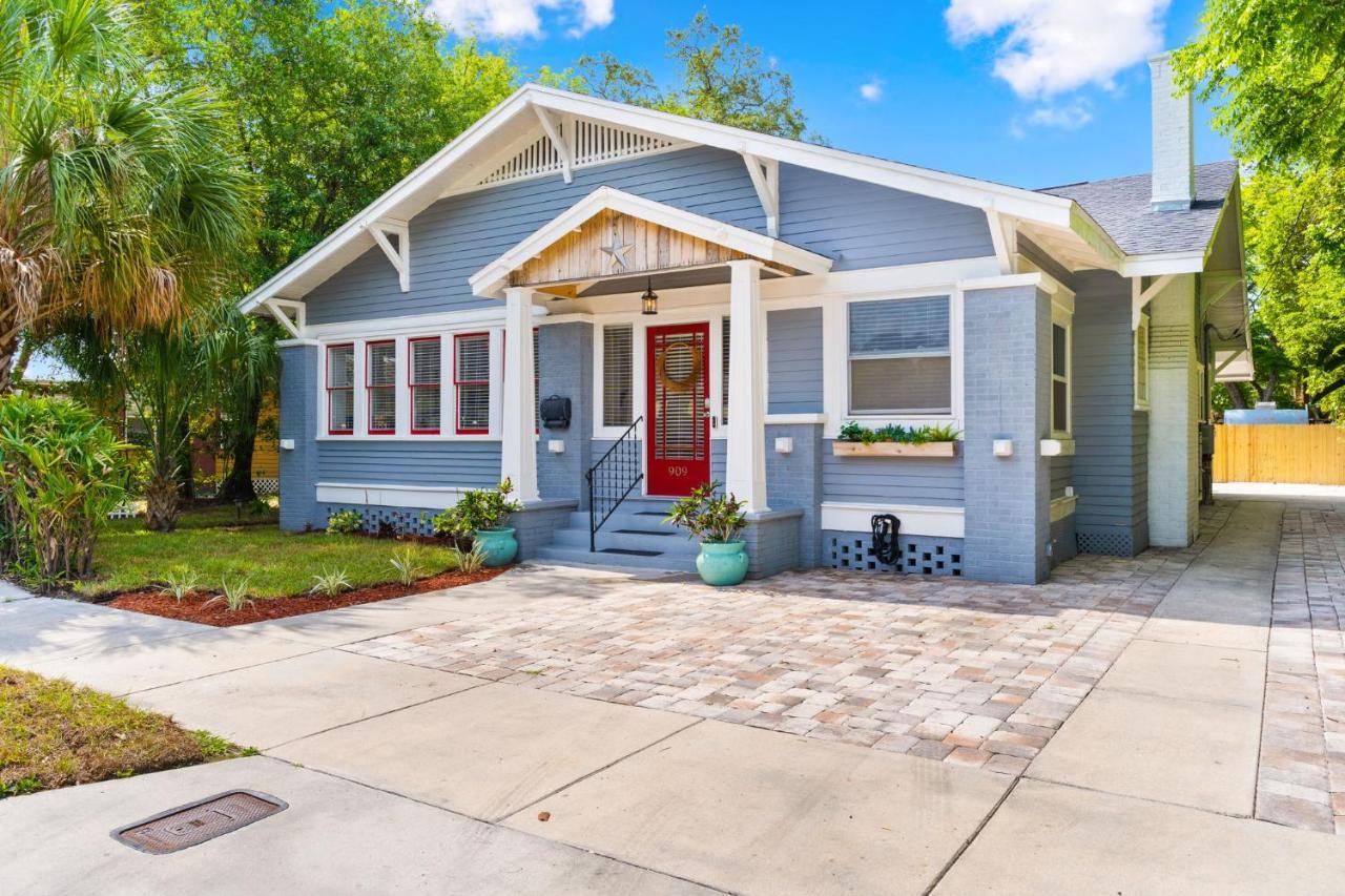 Four Different Options At One Great Location-- 1 - Spacious 3 Bed 2 Bath House Or 2- 2Nd Floor 2 Bed 1 Bath Guesthouse Or 3- 1St Floor Studio Or 3- A Tiny Home Rv Tampa Exterior foto